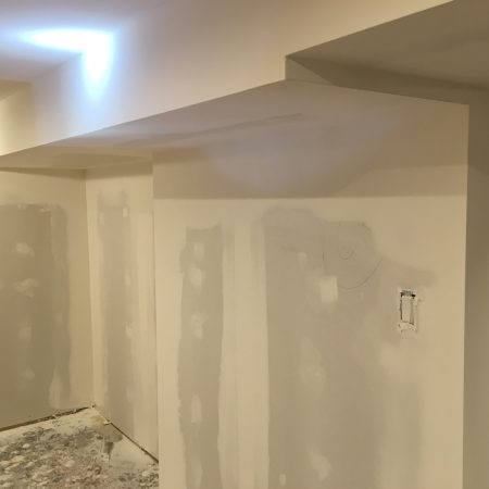 Basement Drywalling