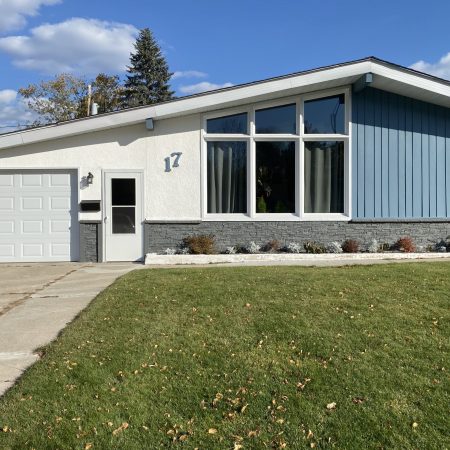 Kenora Home Exterior Painting & Faux Stone Feature