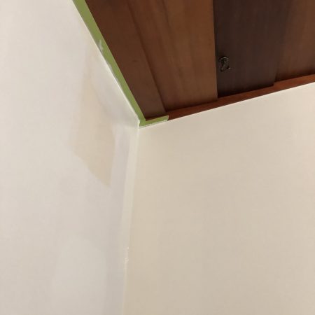 Paint-Able Caulking To Fill Cracks Between Cedar Ceiling & Walls.