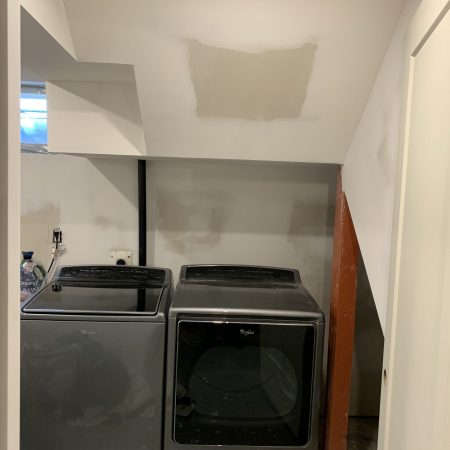 Laundry Room Drywall Finishing