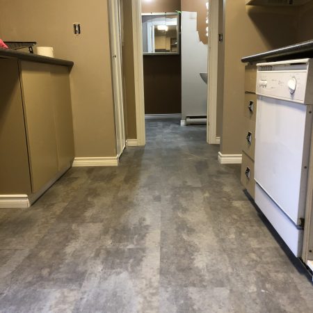 Kitchen Flooring & Trim