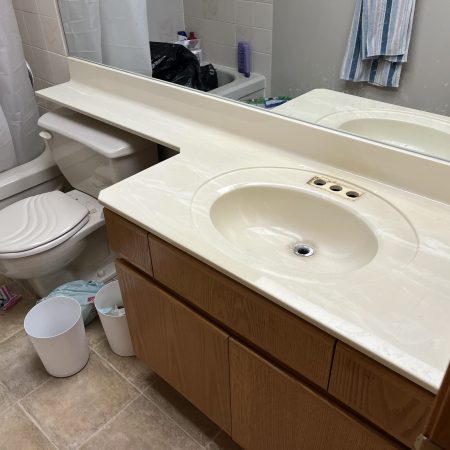 Old Vanity & Toilet